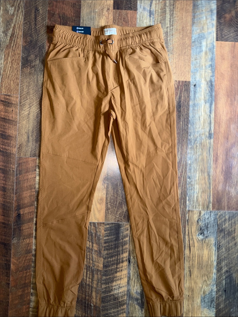 Weatherproof boys Ochre Brown Jogger Pants